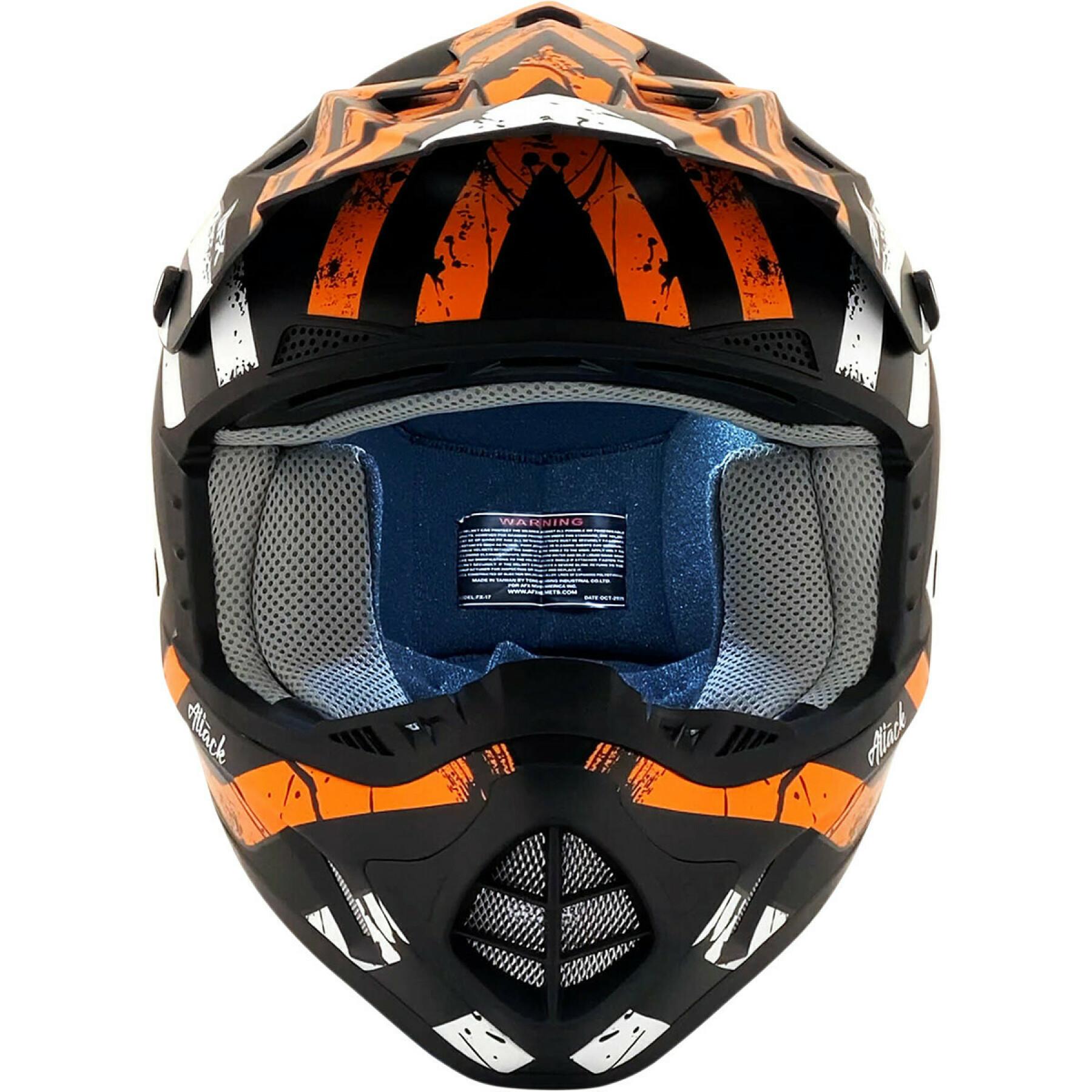 Motorrad-Cross-Helm AFX fx17 atk