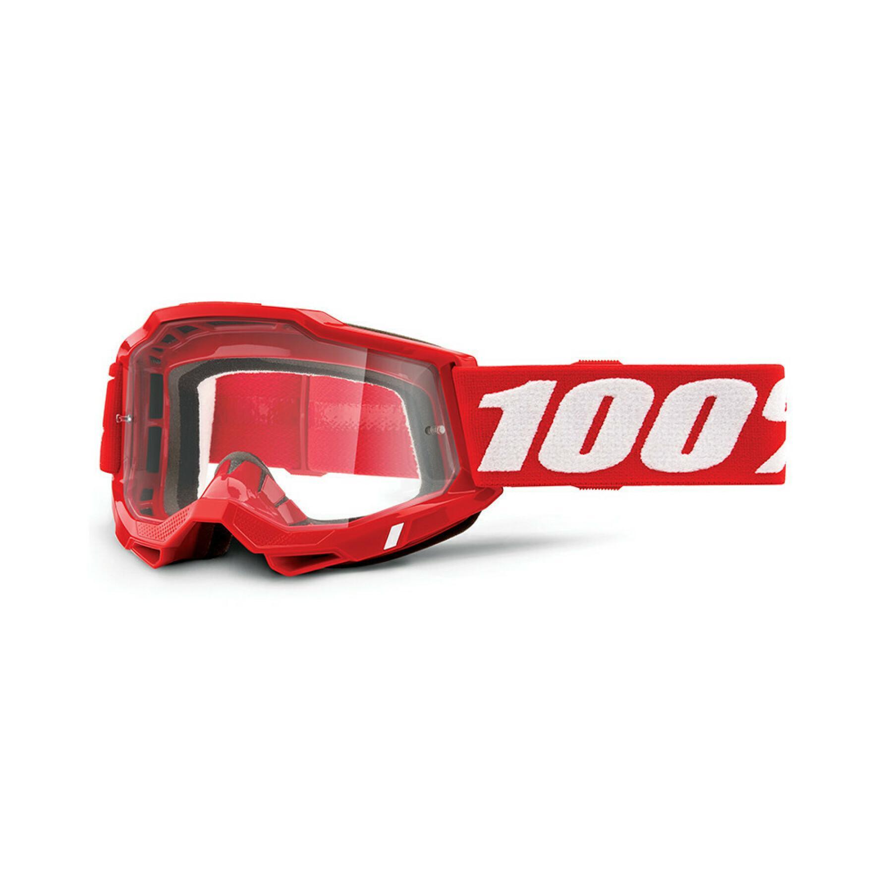 Motorrad-Cross-Maske farbloser Schirm 100% Accuri 2