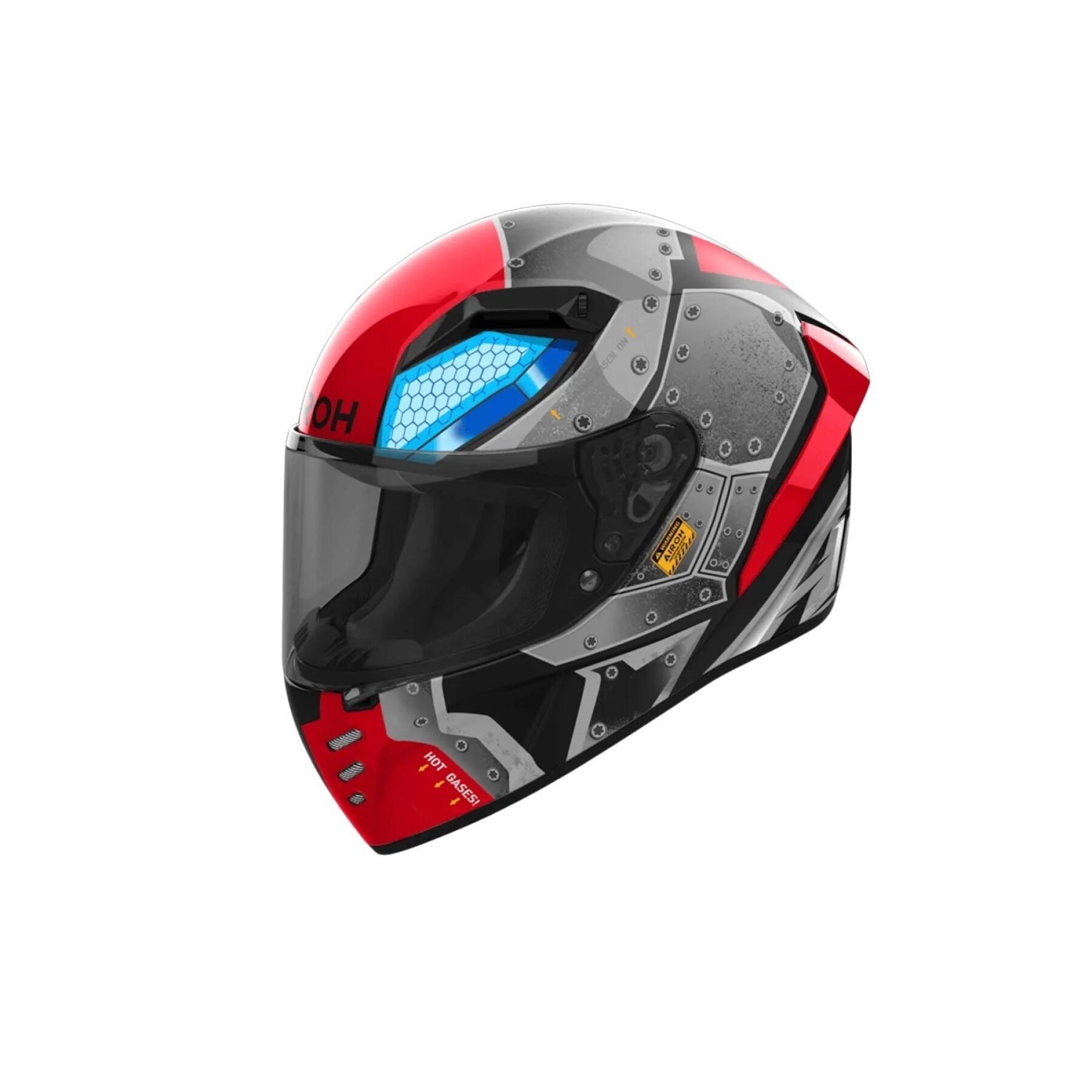 Motorrad-Integralhelm Airoh Connor Bot