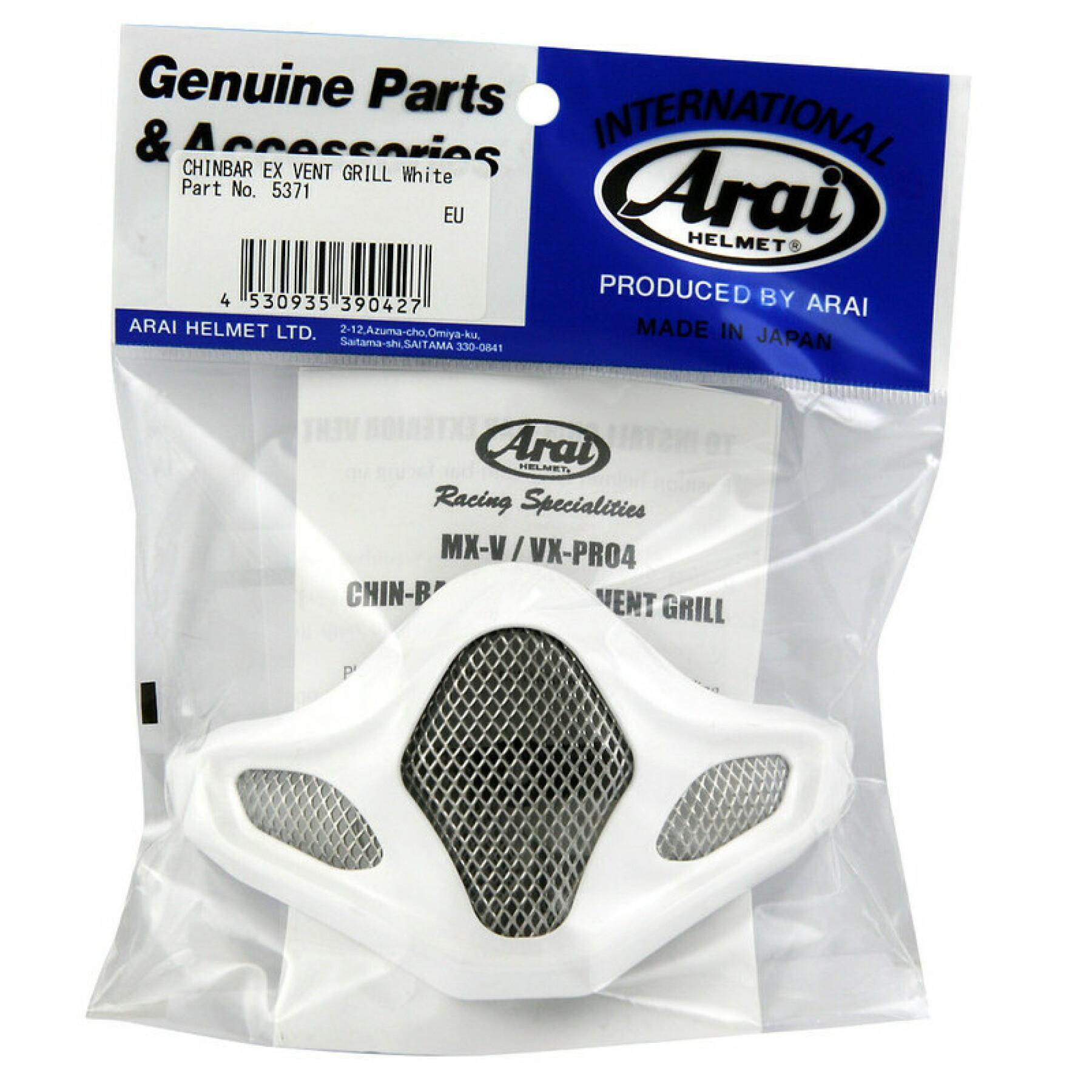 Äußeres Kinnbelüftungsgitter für Arai MX-V Helm