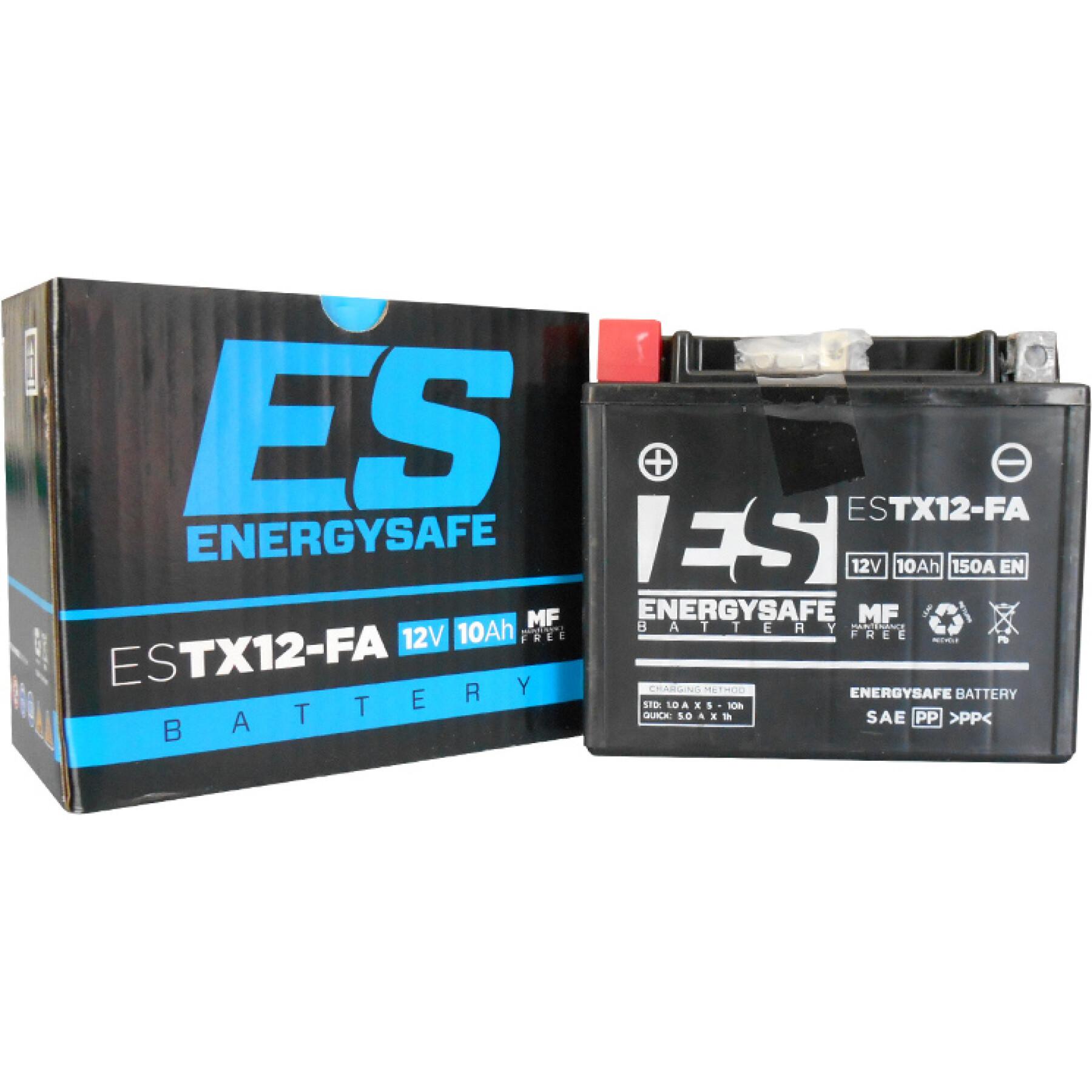Motorradbatterie aktiviert Fabrik Energy Safe CTX12 (FA)