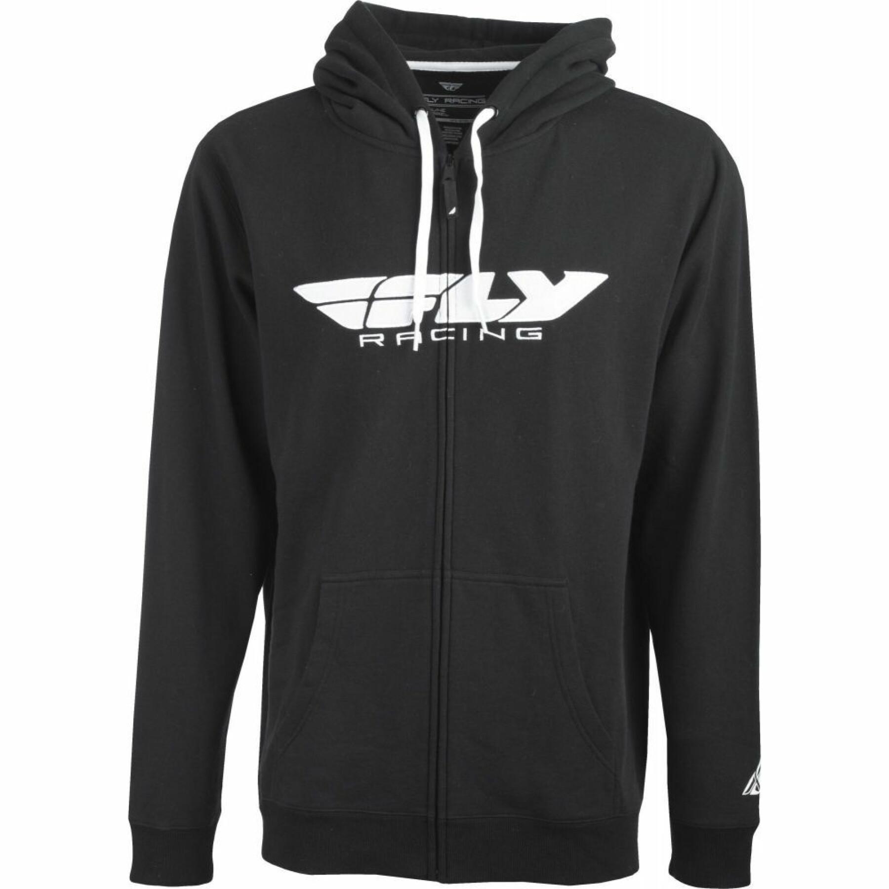 Kapuzen-Sweatshirt mit Reißverschluss Fly Racing Corp