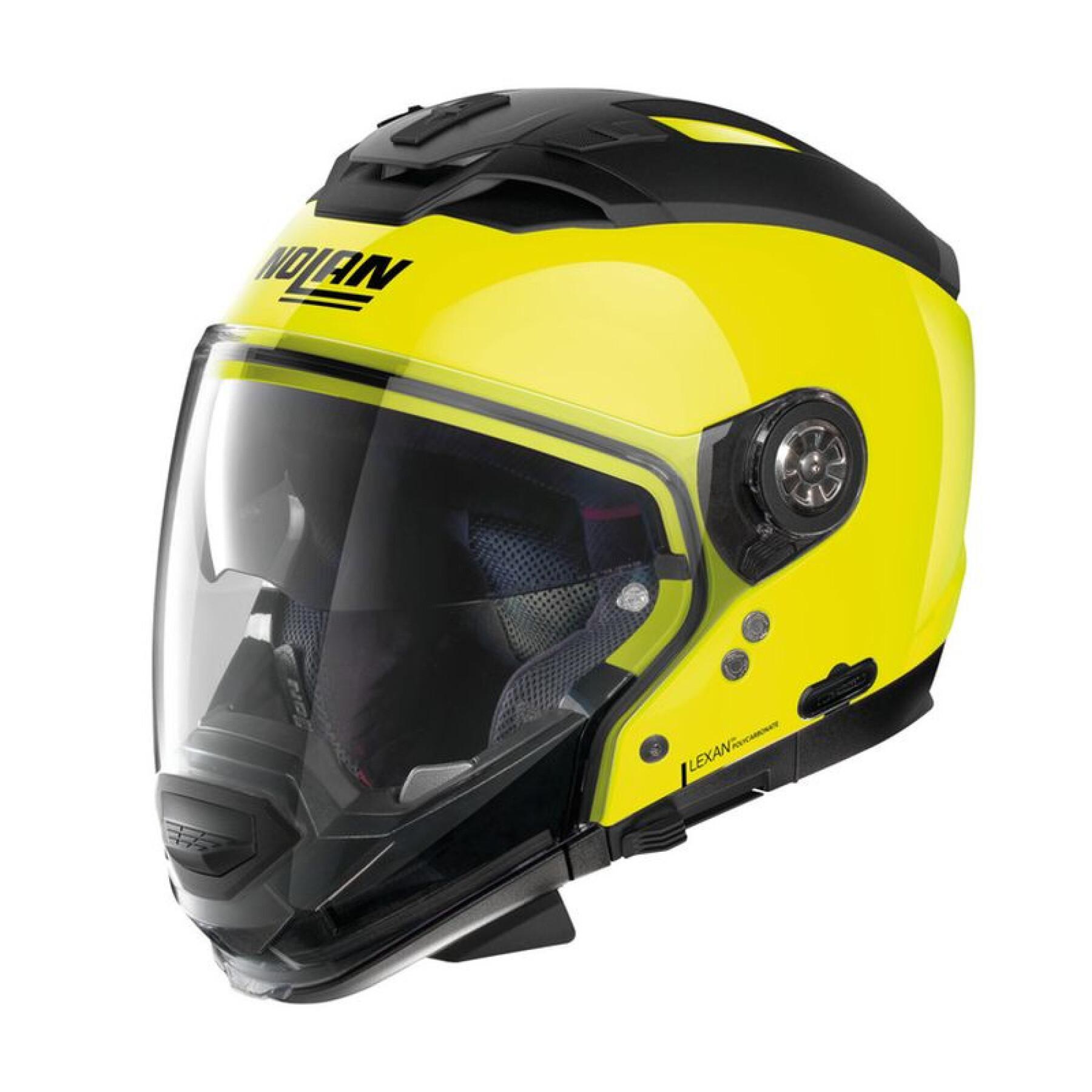 Motorrad Crossover Helm n70-2 gt Nolan Hi-Visibility N-Com Fluo 22