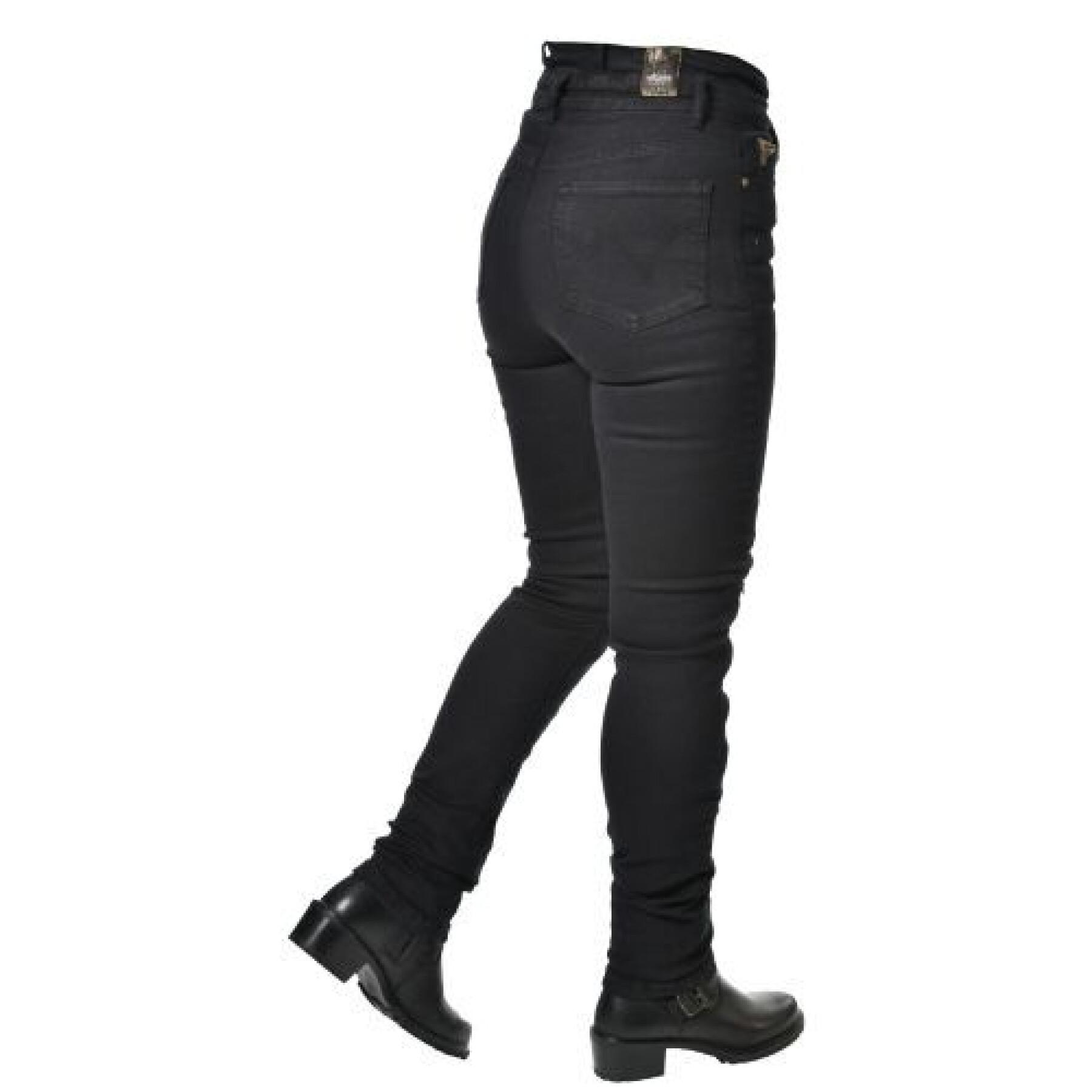 Jeans frauen motorrad Overlap Erin Overdyed Single Layer Homologated