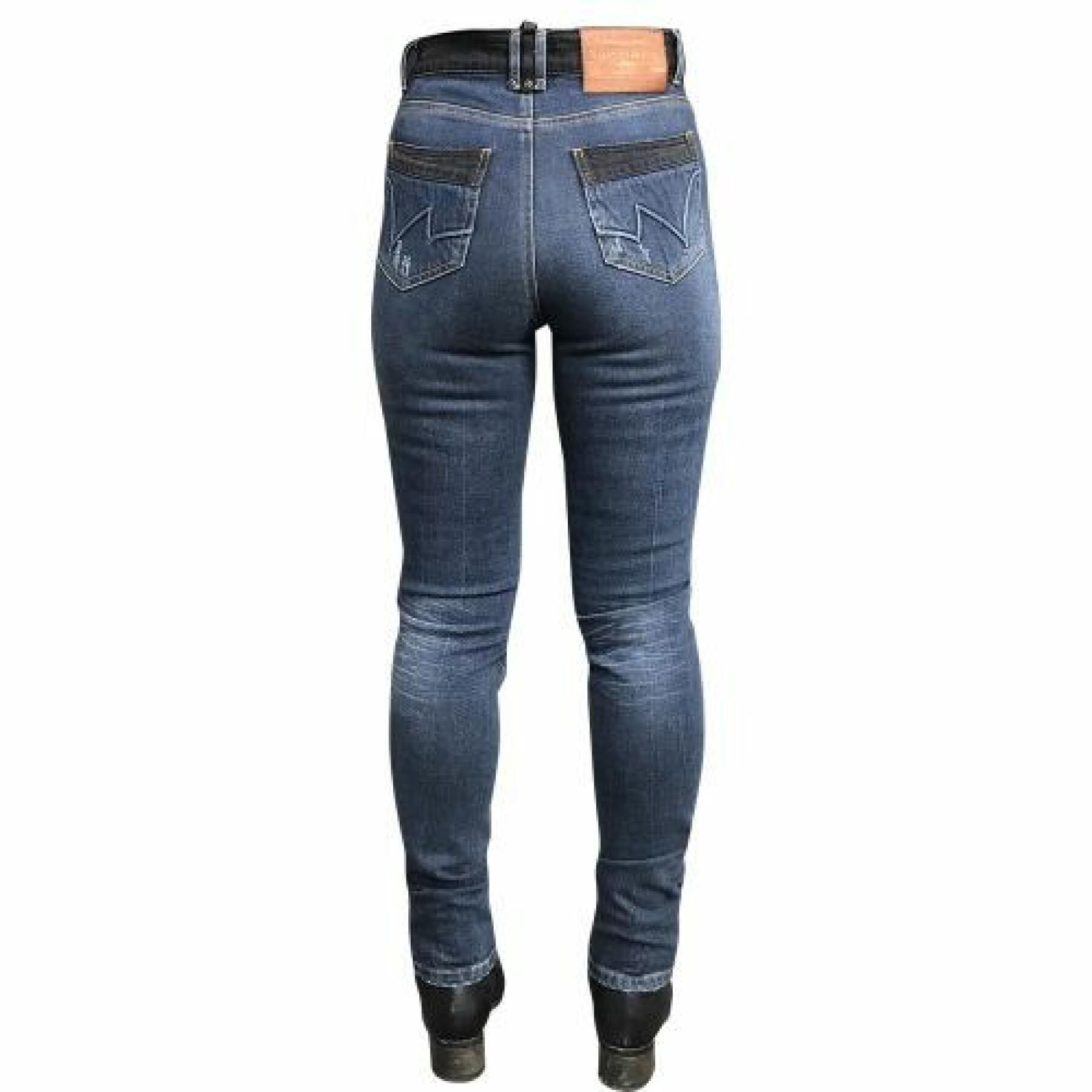 Motorrad-Jeans für Frauen Overlap Kara