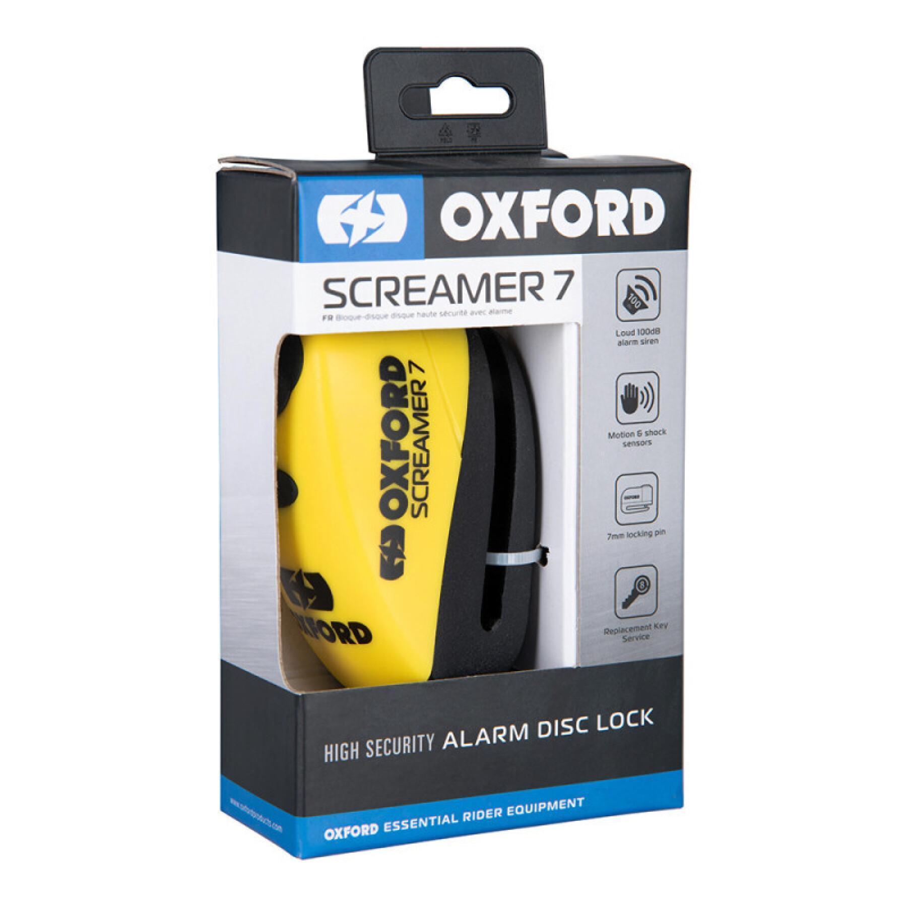 Scheibenblock alarm Oxford Screamer7