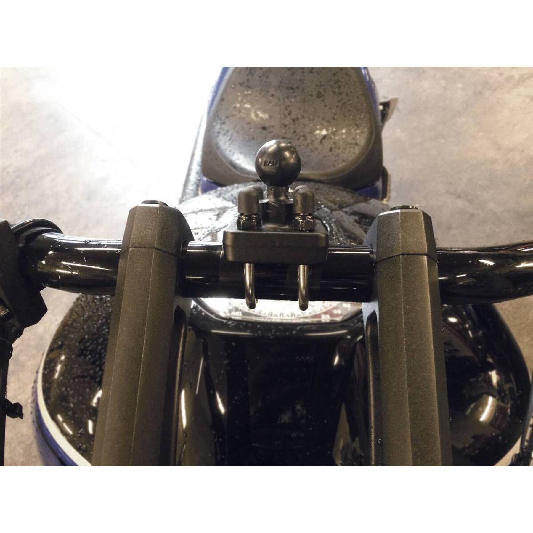 Motorrad-Kugel Doppel-U-Halskette für Lenker RAM Mounts Kingsize