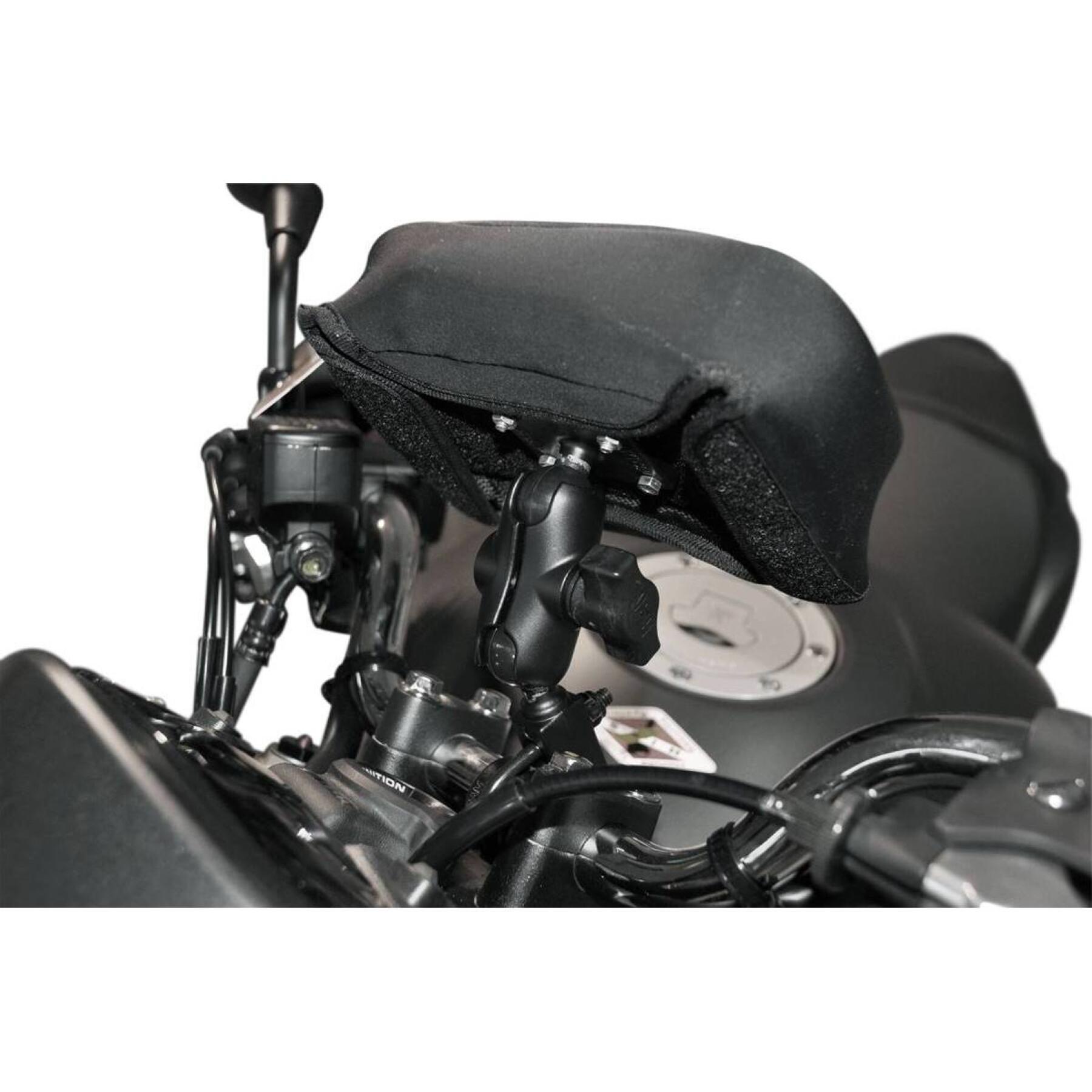 Motorrad-Kugelkopf mit quadratischer Pfote - 4 Löcher RAM Mounts