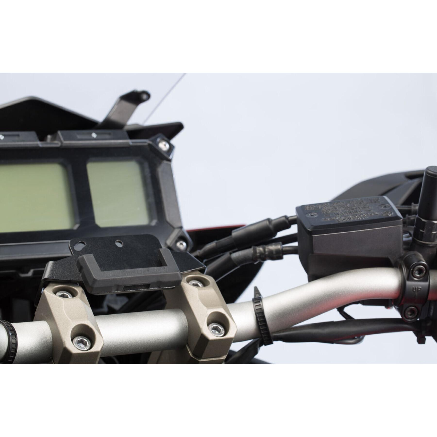 Motorrad-GPS-Halterung für Lenker SW-Motech Yamaha MT-09 Tracer/ Tracer 900GT