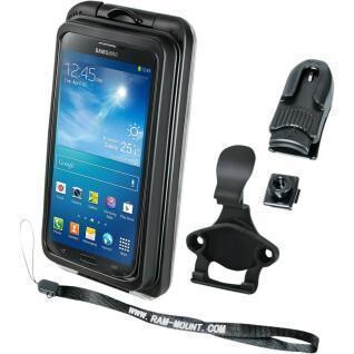 Telefonhalter Ram Mount aqua box pro 20 iphone 3/4/5 case and clip transparent composite