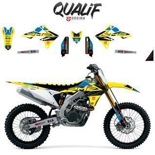 Motorrad-Cross-Sticker Up qualif suzuki rmz 250 2019-2020