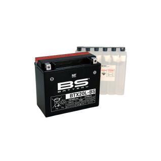 Motorradbatterie mit Säurepack BS Battery BTX20L-BS