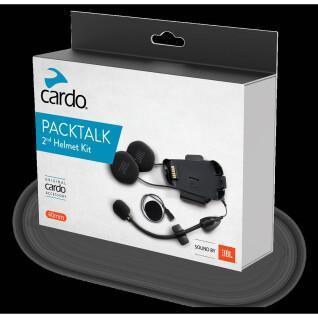 Kit 2nd Headset Intercom Bluetooth Cardo Packtalk JBL