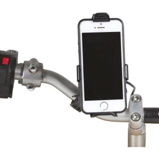 Motorrad-Smartphone-Halterung am Lenker mit Ladegerät Chaft
