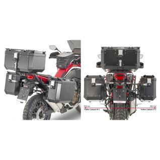 Motorrad-spezifischer Seitenkofferträger Givi Pl One Monokeycam-Side Honda Crf 1100L Africa Twin (20 À 21)