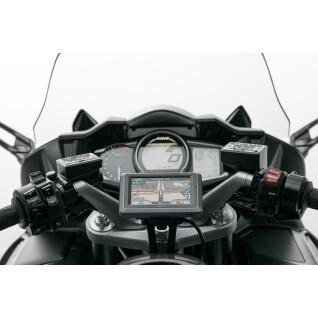 Motorrad-GPS-Halterung für Lenker SW-Motech Yamaha FJR 1300 (04-).