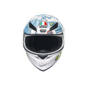 Motorrad-Integralhelm AGV K1 S Rossi Winter Test 2017