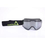 Motorrad-Crossbrille mit Glas transparent Amoq Vision Magnetic
