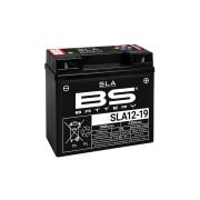 Motorradbatterie werksseitig aktiviert BS Battery Motobatt SLA12-19