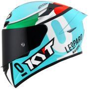 Helm Track Kyt tt-course leopard replica