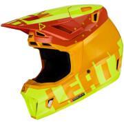 Kit Motorrad-Crosshelm mit Brille Leatt 7.5 23