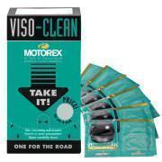 Set mit 12 Beuteln à 6 Reinigungstücher Motorex Viso Clean