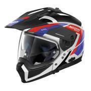 Motorrad Crossover Helm n70-2 x Nolan Grandes Alpes N-Com Metal 26