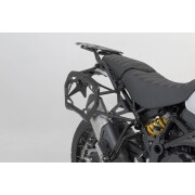 Set Paar Seitenkoffer Motorrad aus Aluminium SW-Motech Trax ADV Ducati DesertX